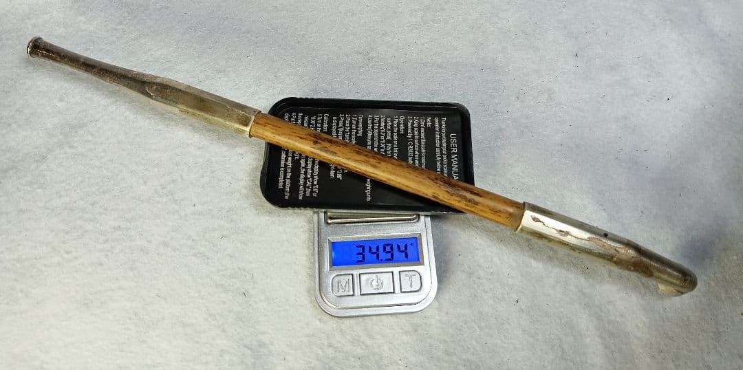 鳳凰の図 七宝 鏡蓋 饅頭 根付」「折鶴 前金具」 煙草入 銀煙管有