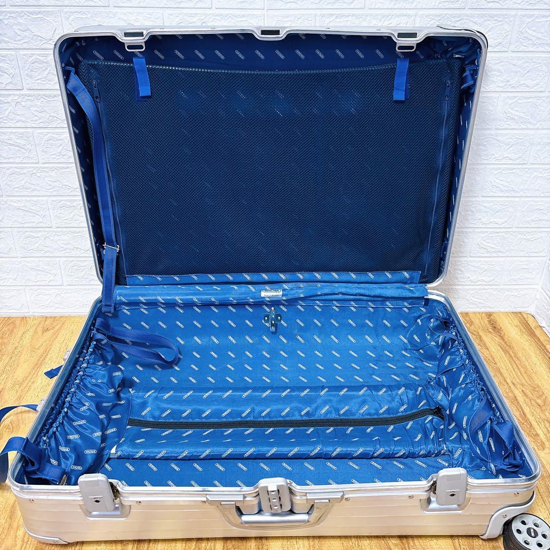 リモワ トパーズ 最大容量 104L 4輪 TSAロック XL トランク アルミ