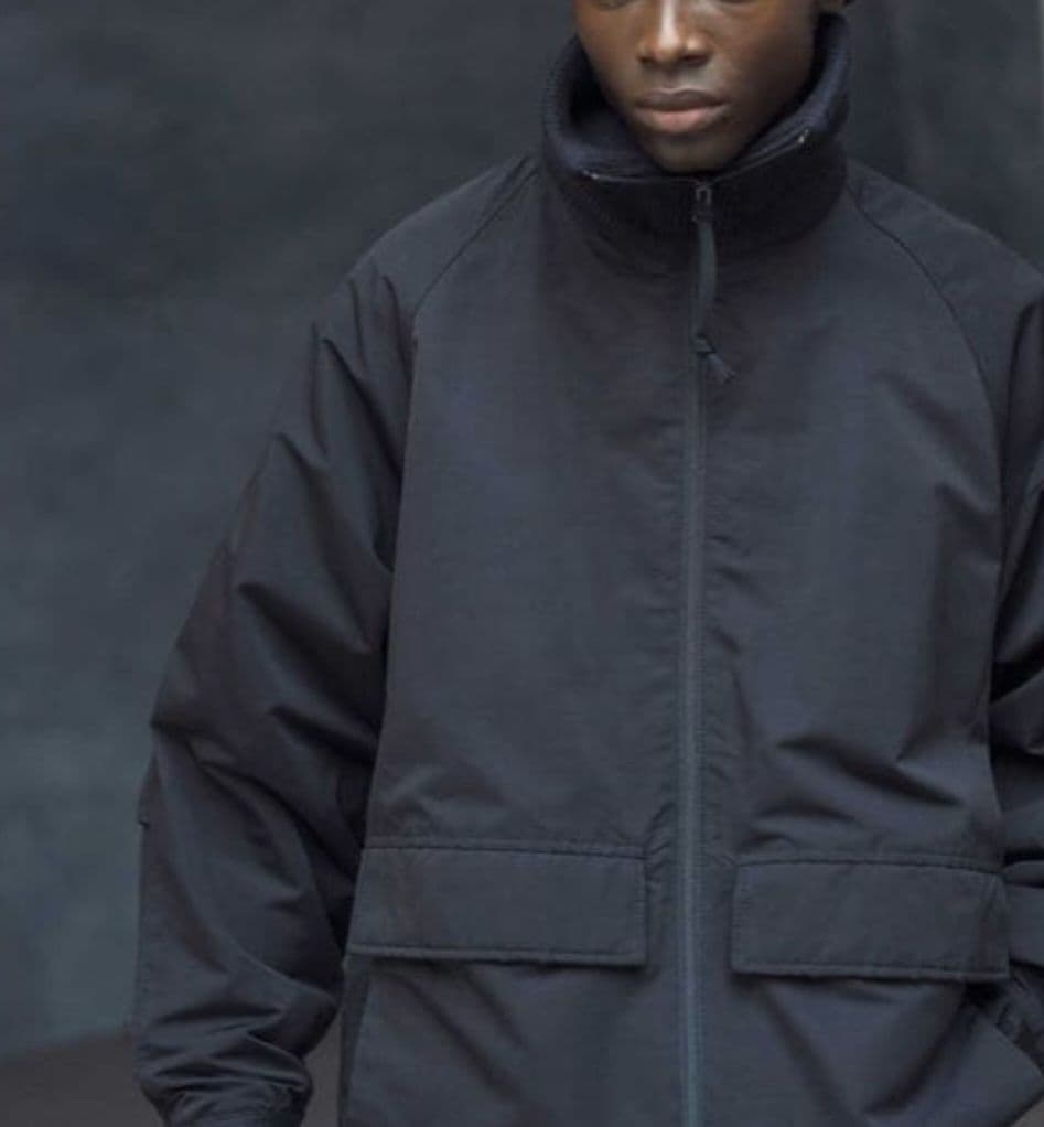 monkey time コーデュラ ナイロングログランニット カラー ジャケット