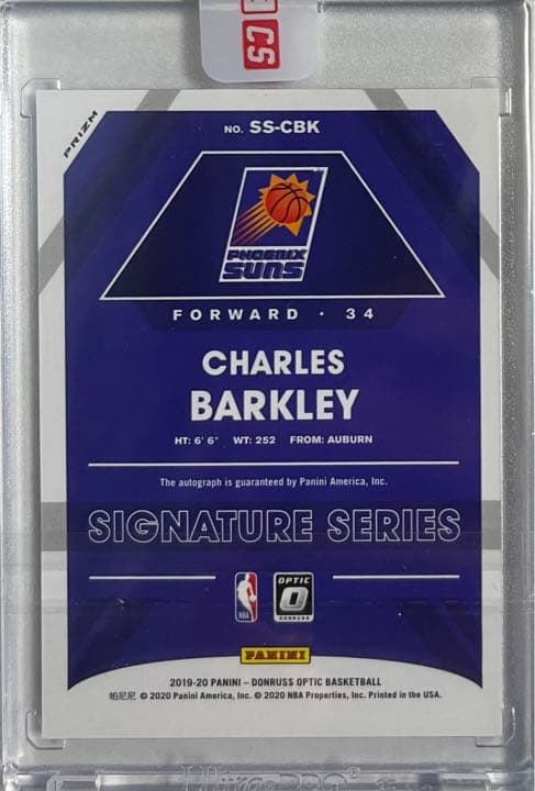 NBA チャールズ バークレー　サインカード