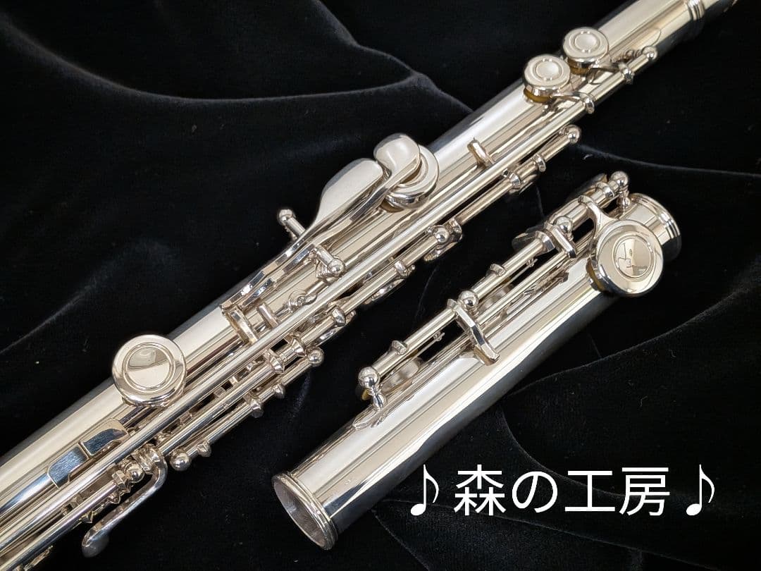 商談中【mizu】銀メッキヤマハフルート YFL211S Eメカ