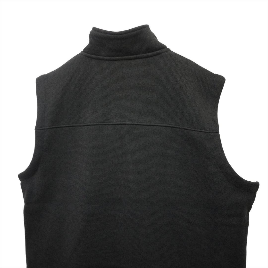 US限定 新品 ノースフェイス フルジップ ベスト L 肉厚 ニット 裏フリース