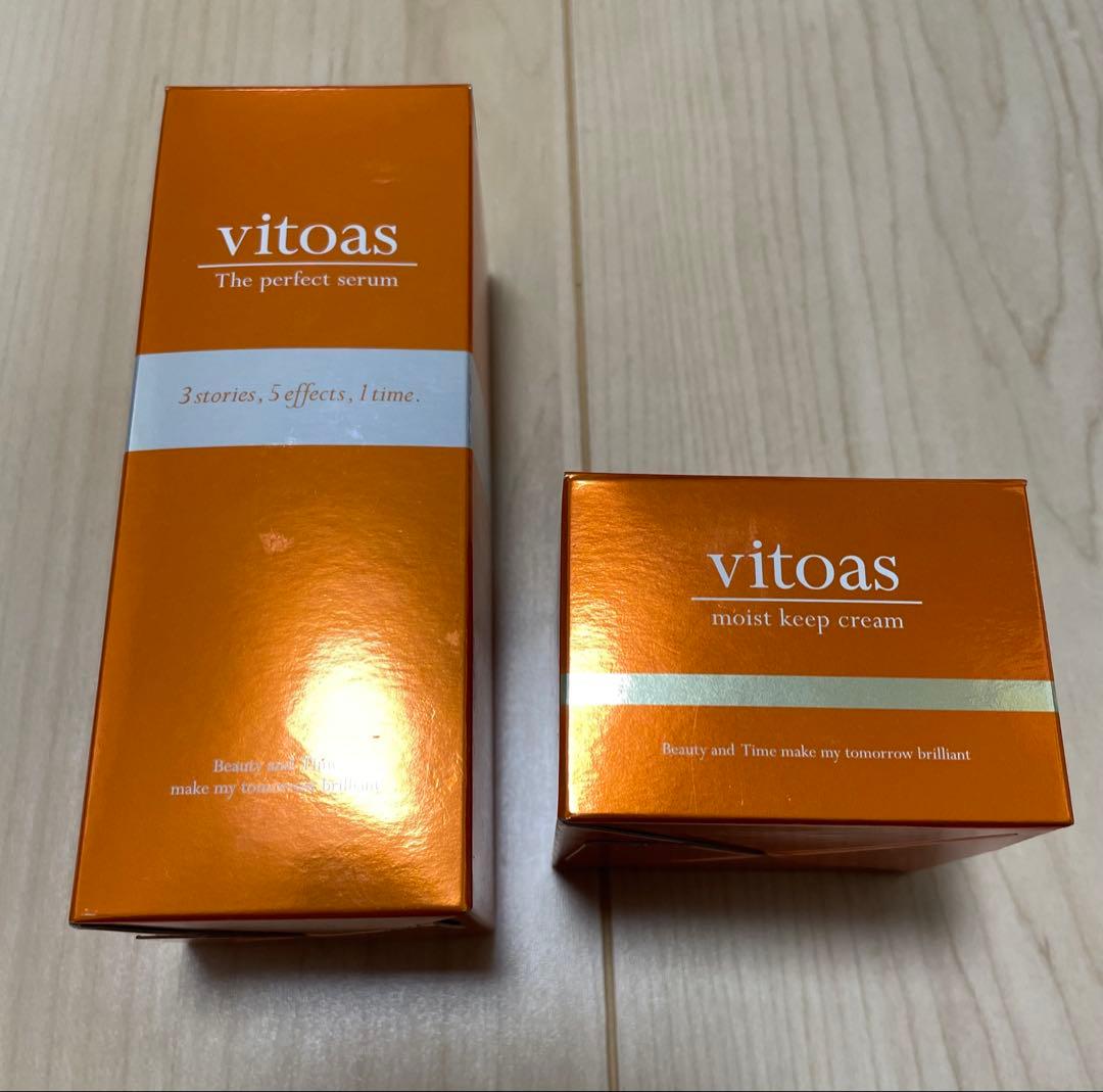 新品 ビトアス ザパーフェクトセラム 120ml モイストキープクリーム