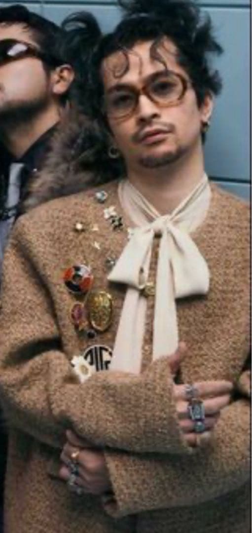 King Gnu 常田大希 類似 ツイードジャケット