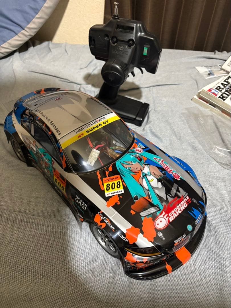 タミヤ ドリフト ラジコンセット　TT01 電飾 BMW ボディ