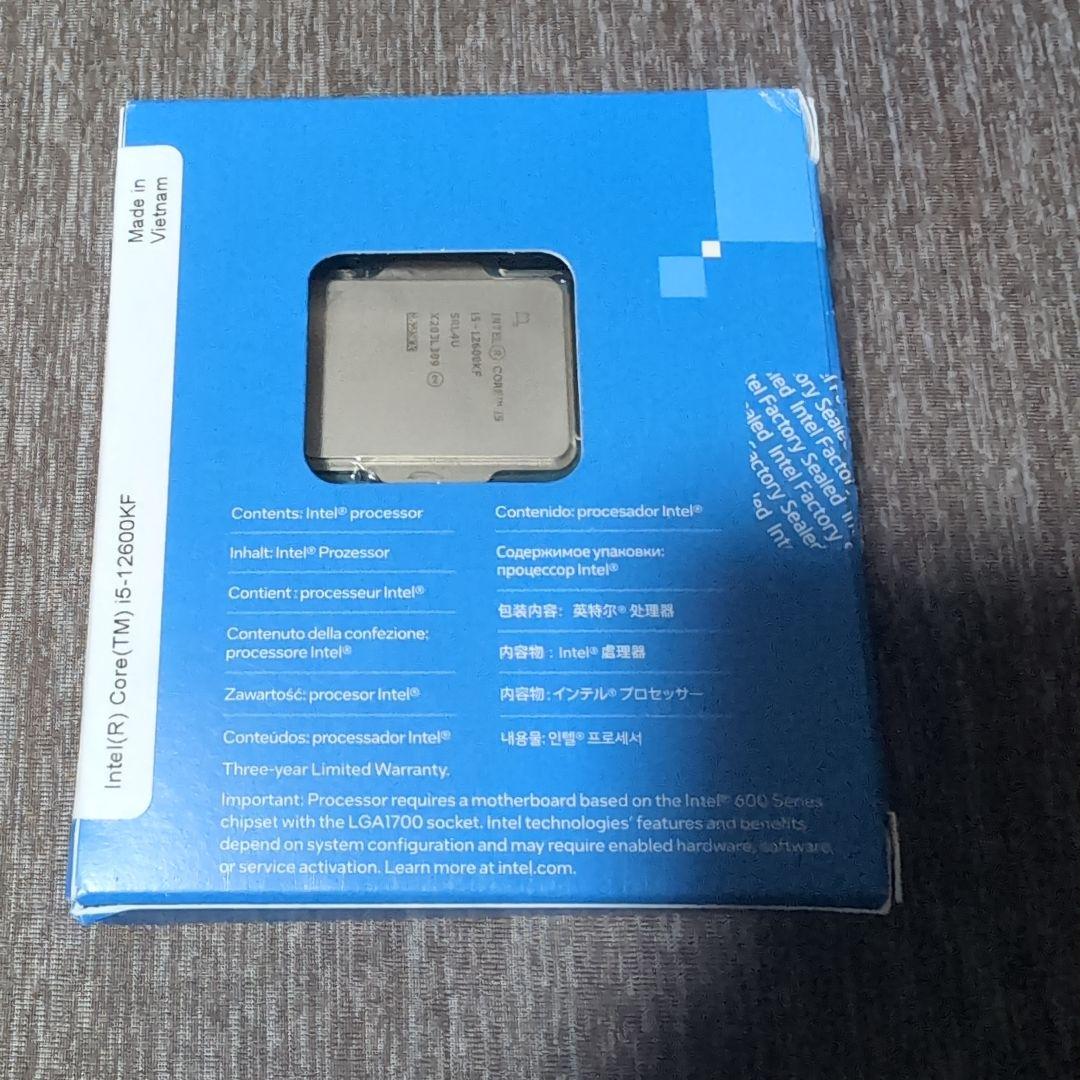 動作未確認ジャンク】intel core i5 12600KF