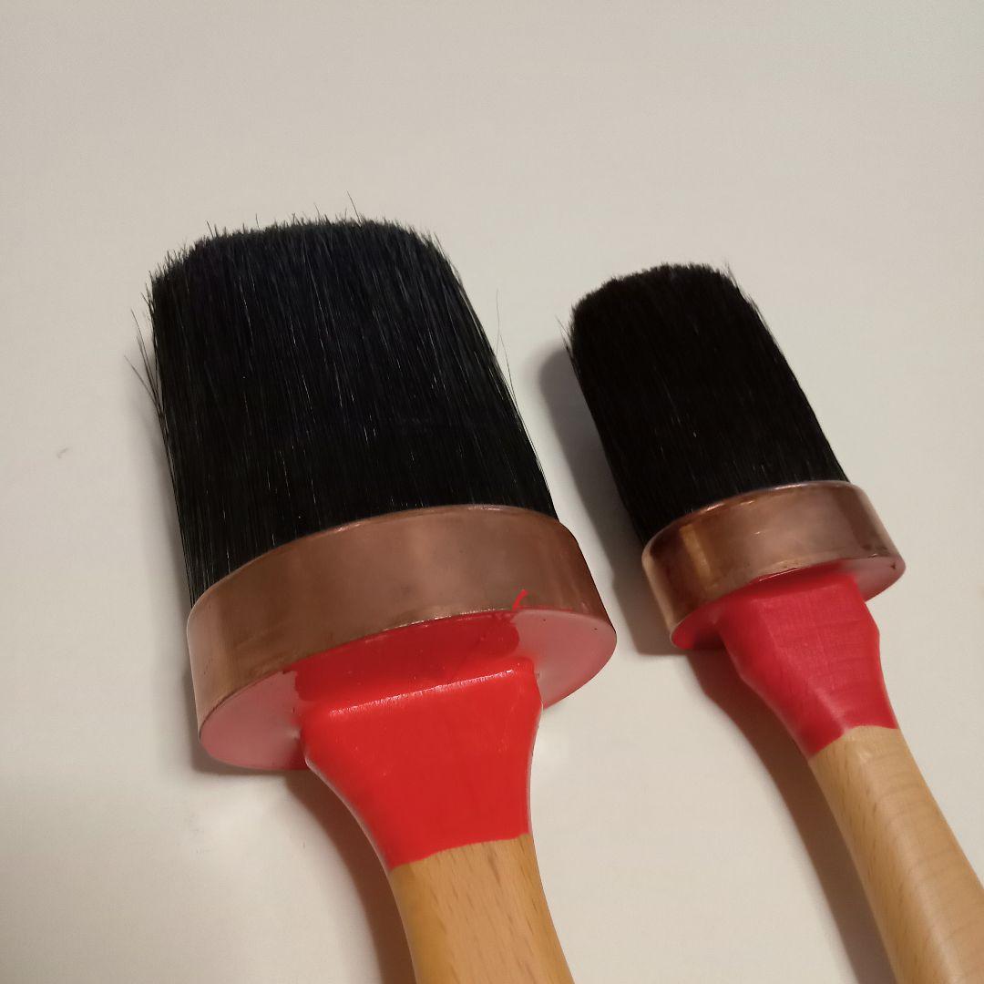 イタリア　オメガ社　ブラシ　大、小 2本セット。