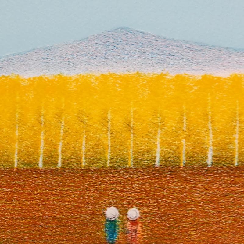 ☆府川 誠☆「 照 樹 」 リトグラフ 全紙サイズ 未使用！ ベス