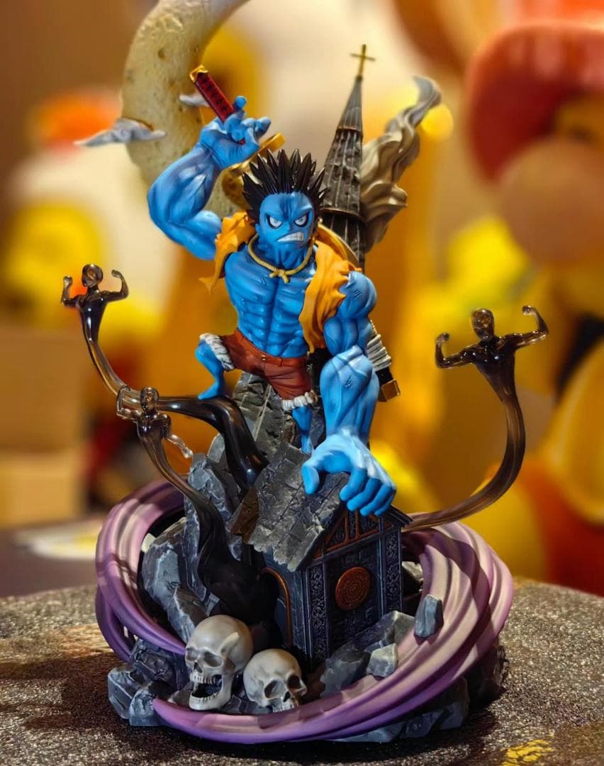 ワンピース OMO 悪夢 ルフィ ガレージキット ガレキ スタチュー フィギュア