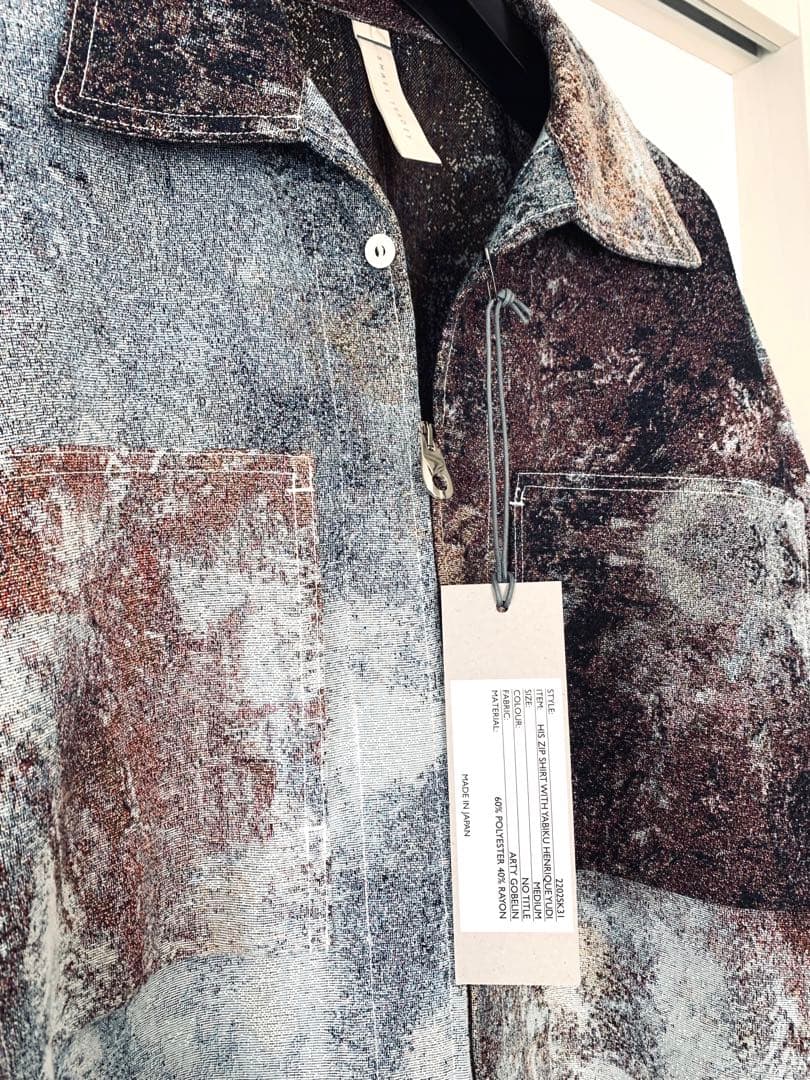 新品未使用】SHINYA KOZUKA HIS ZIP SHIRT ブルゾン - メルカリ