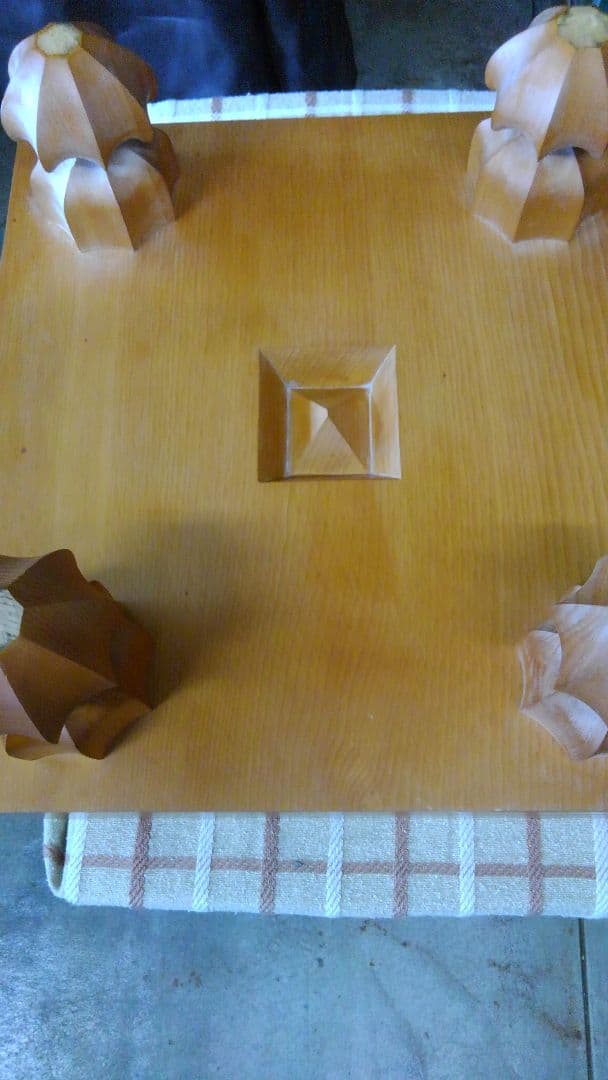 【国産本榧　6寸碁盤】