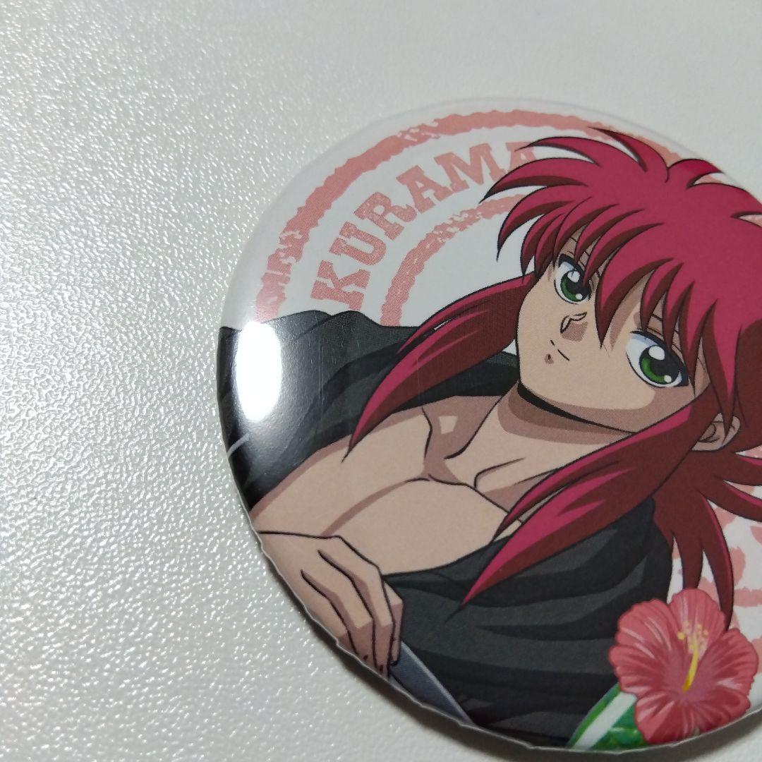 幽☆遊☆白書】蔵馬 海の家 缶バッジ 水着 幽遊白書