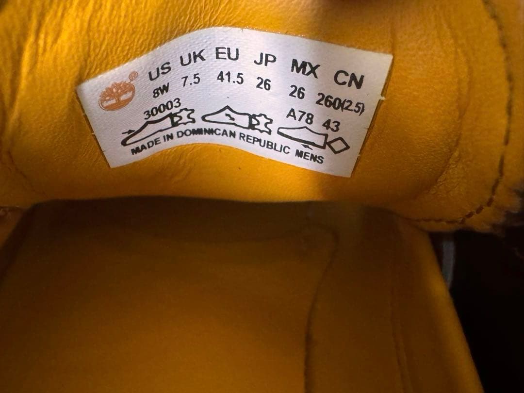 “名作定番”Timberland 3 eye BOAT SHOE 26cm