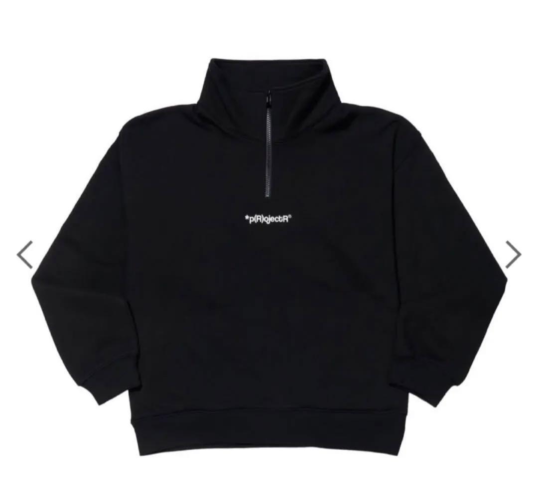 p(R)ojectR? Logo Half Zip Sweat p(R)ojectR® Logo Half Zip Sweat 【公式