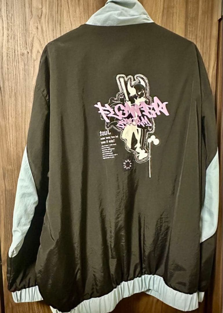 【早い者勝ち】Eve 花嵐 ジップアップジャケット 黒/Lサイズ