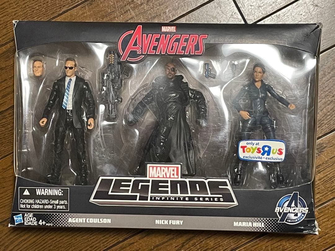 マーベルレジェンド ニック・フューリー コールソン マリア・ヒル