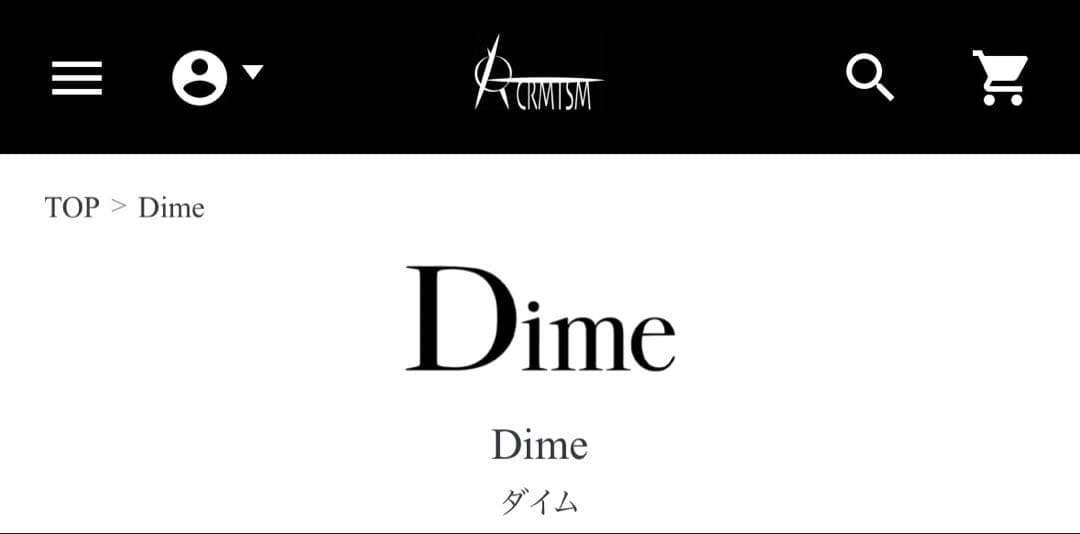 トップス Dime