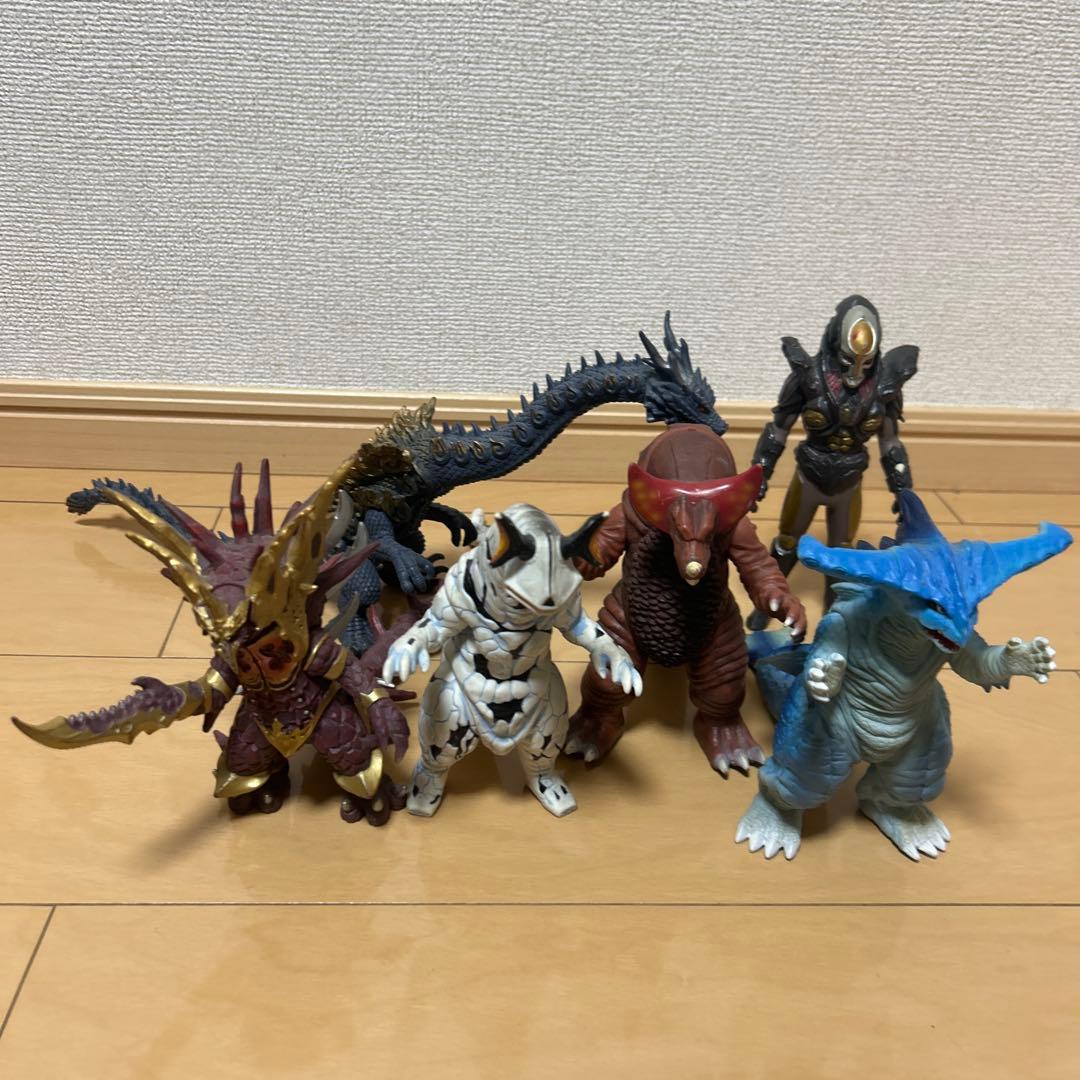 ウルトラマンマックス怪獣ソフビ6体セット