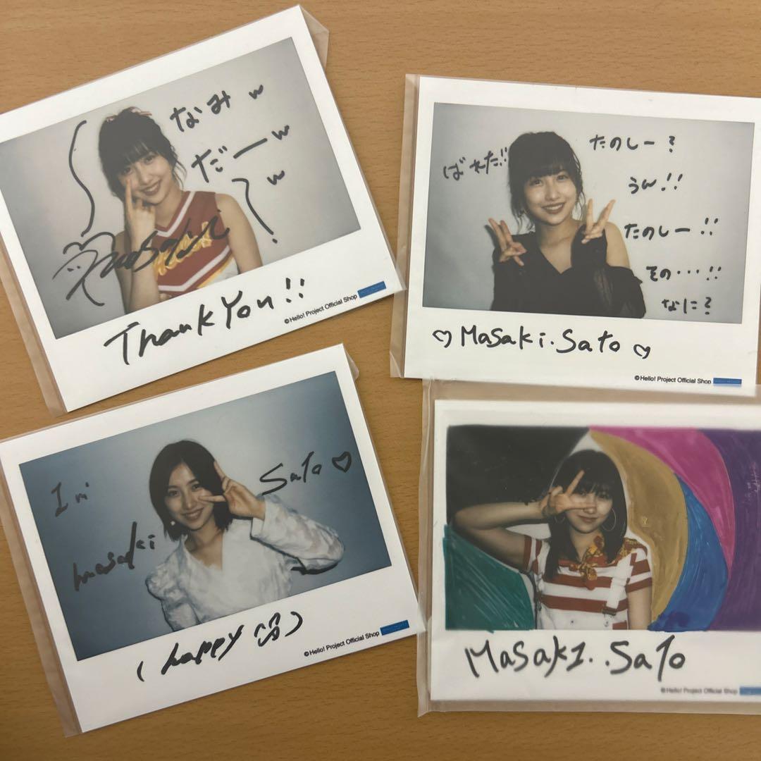 サイン入りポラロイド写真 Not YET アイドルグッズ