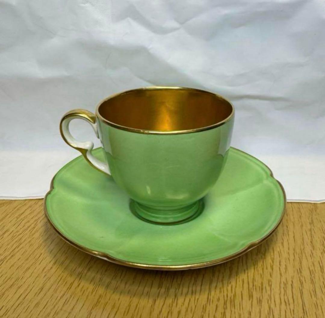 1930年代 イングランド クラウンデボォン社 カップ＆ソーサー 1個