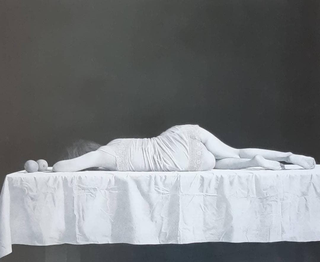 三浦明範、「The Forbidden Fruits」、希少画集の額装画