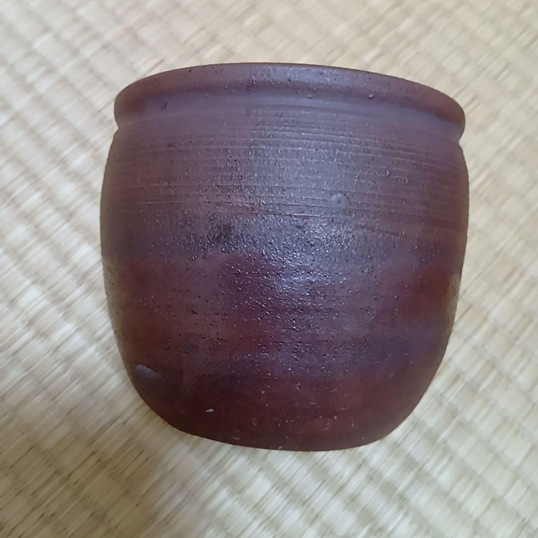 骨董品 備前焼 建水 茶道具 鉢 壺 小物入れ アンティーク コレクション