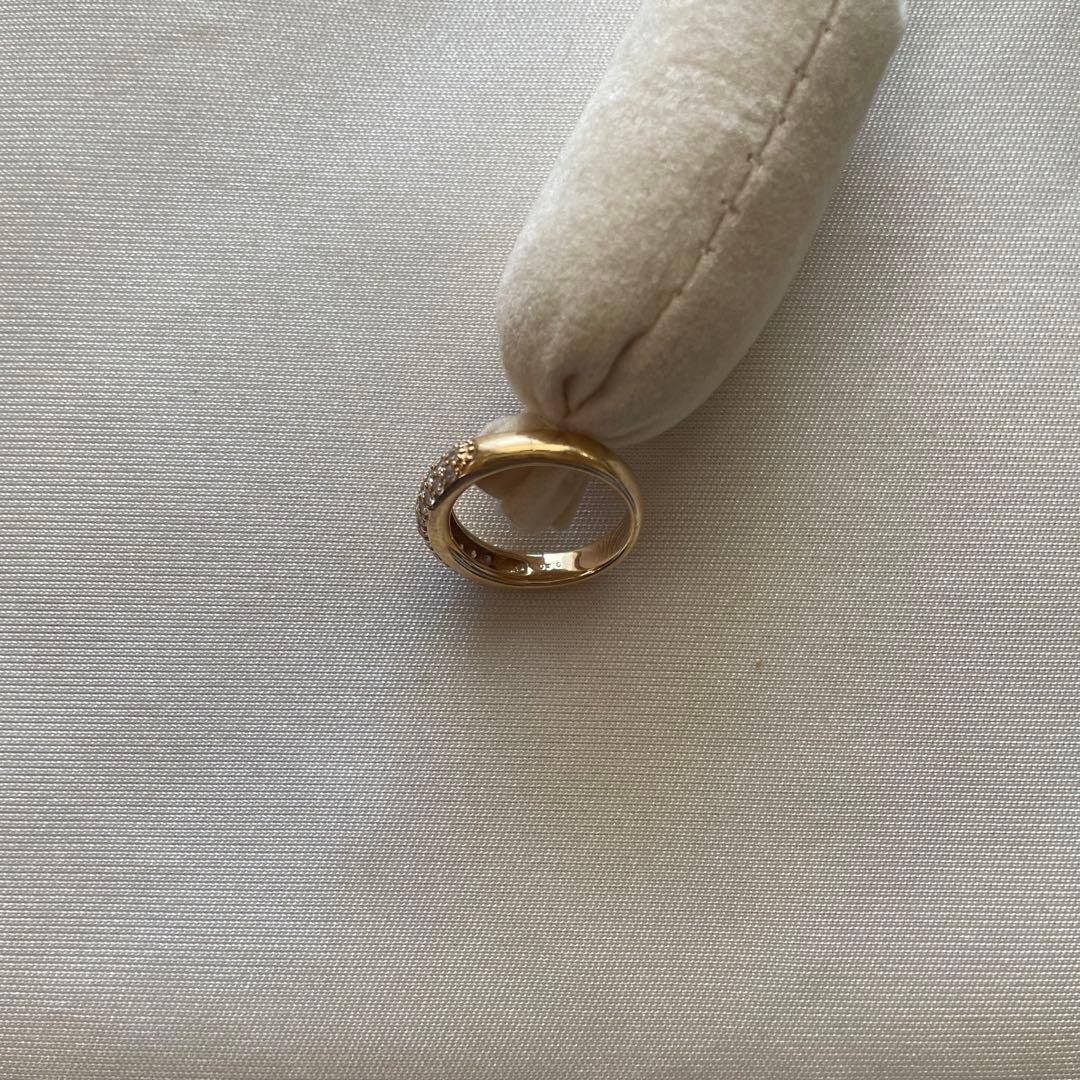 Ponte Vecchio K18YG ダイヤモンドリング ポンテヴェキオ