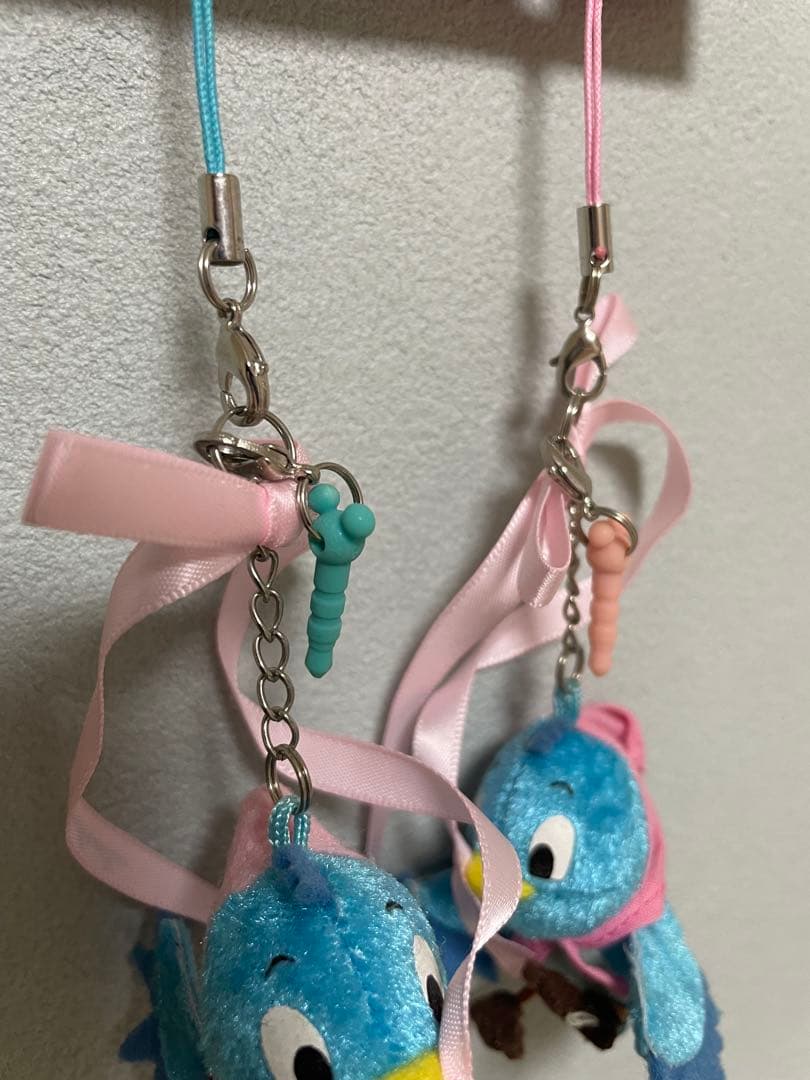 東京ディズニーリゾート シンデレラ青い鳥のストラップ 2個セット