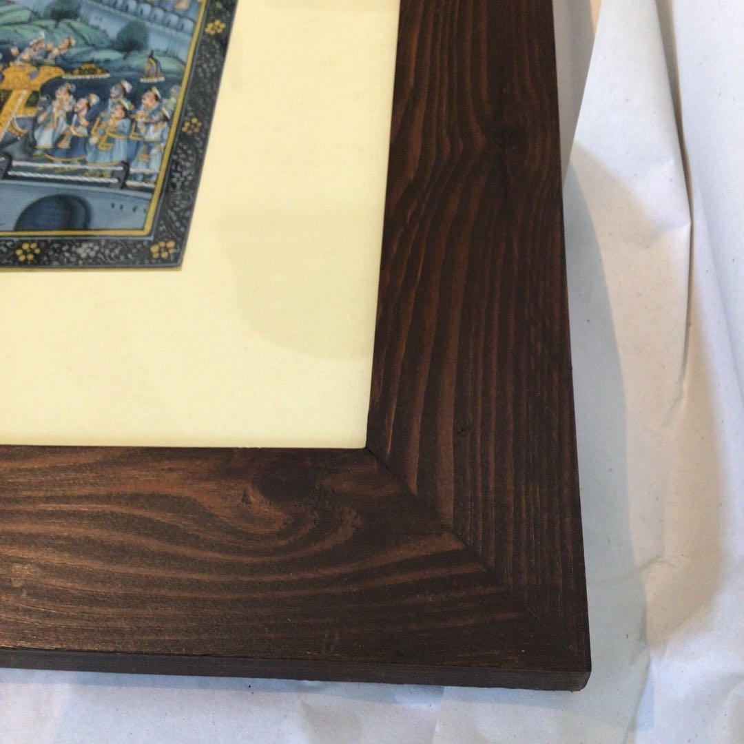 西インド ジャイプール城 細密画