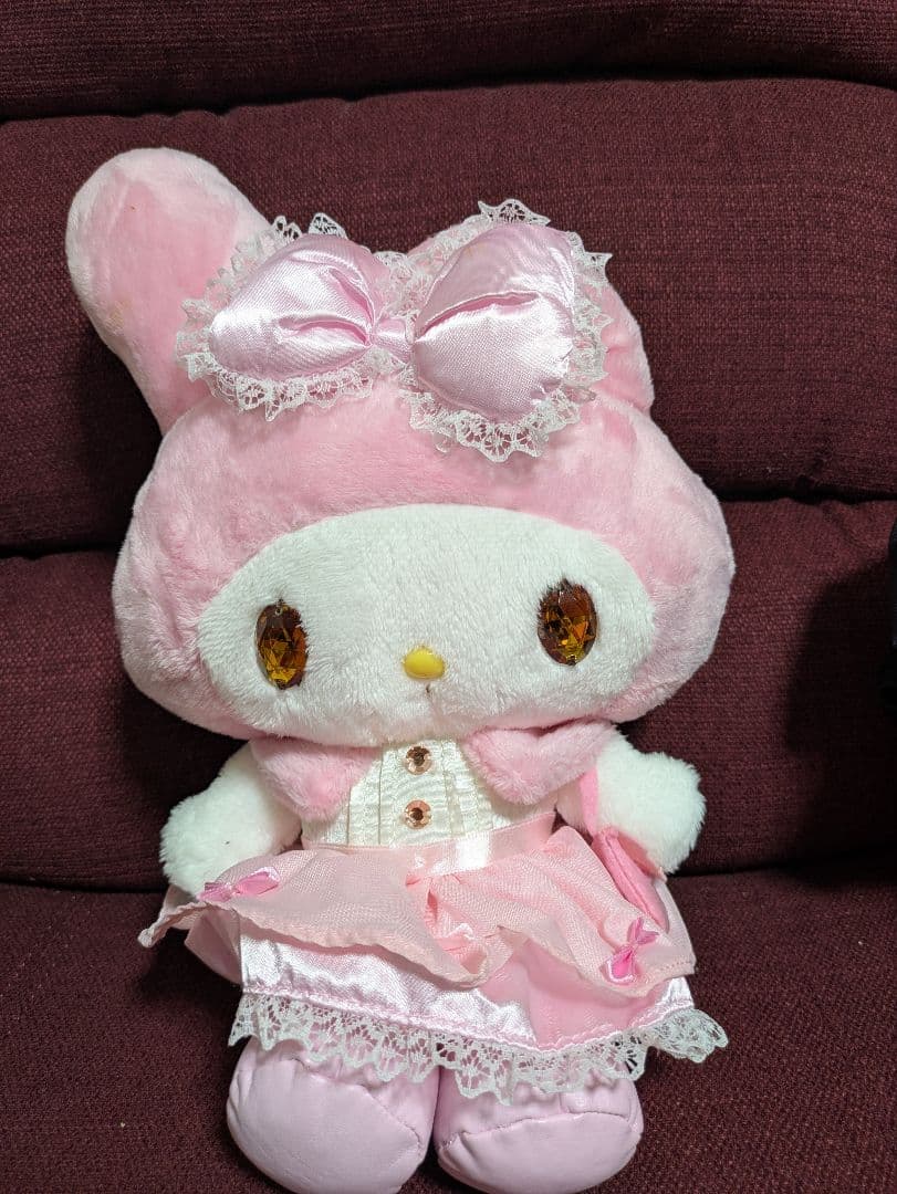 KDDI 電報 マイメロディ ぬいぐるみ マイメロ