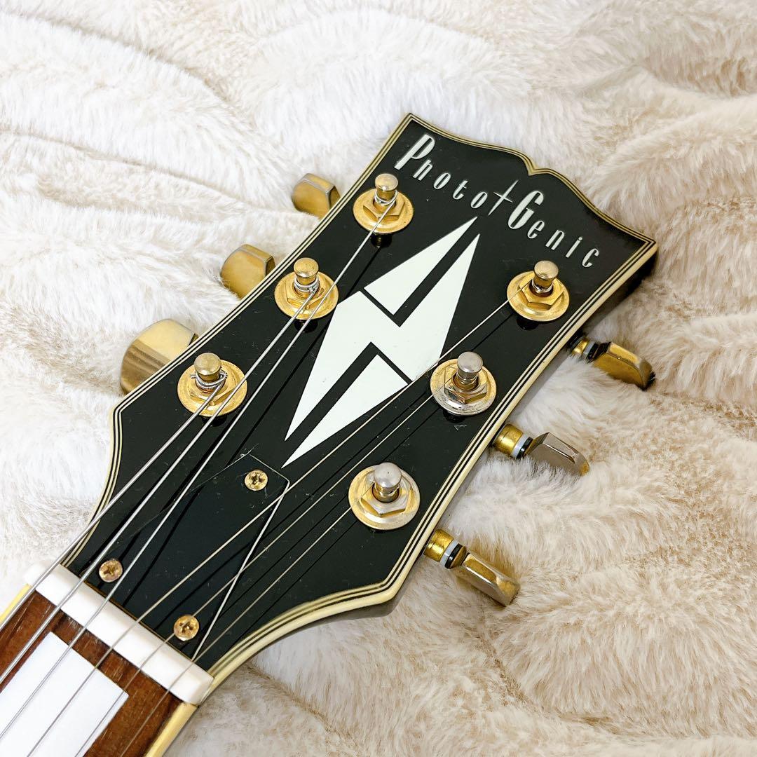 フォトジェニック Photo Genic LPC レスポールカスタム 白 Photogenic