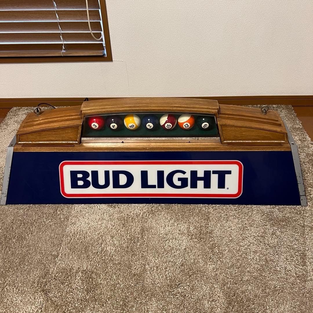 バドライト BUDLIGHT ビンテージ BUD LIGHT プールランプ バドライト