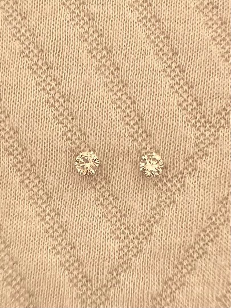 Pt900 ダイヤ 0.50ct(0.25×2) ピアス