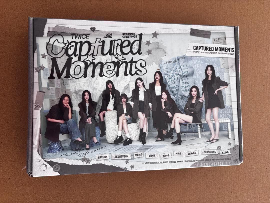 TWICE シーグリ 2026 CAPTURED MOMENTS 新品未開封 - メルカリ
