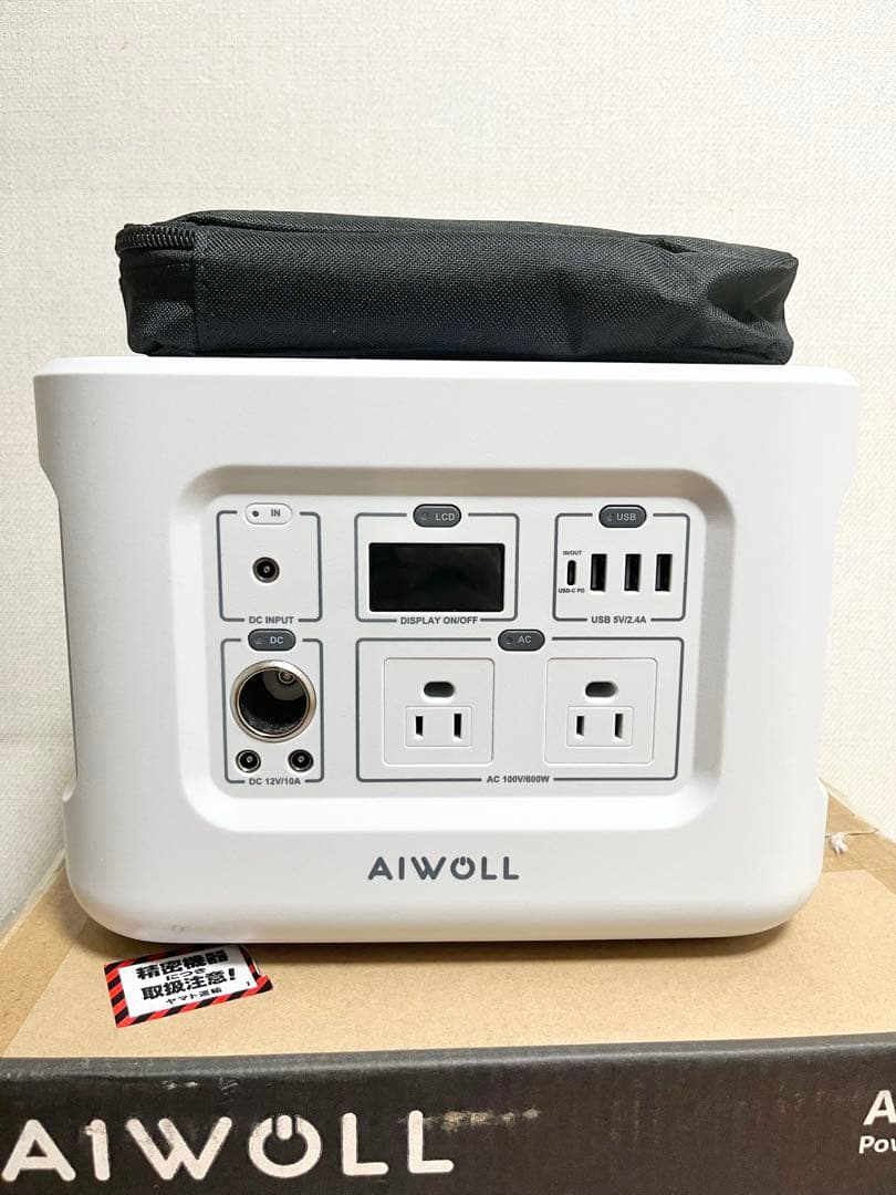 AIWOLL ポータブル電源 AW600 515Wh eeivol