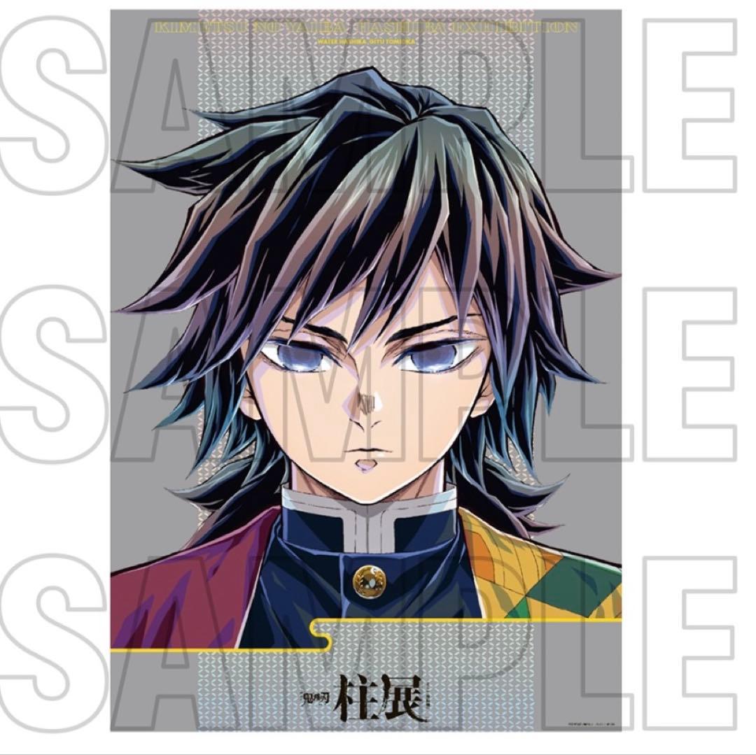 鬼滅の刃 柱展 キービジュアルプレミアムポスター 冨岡義