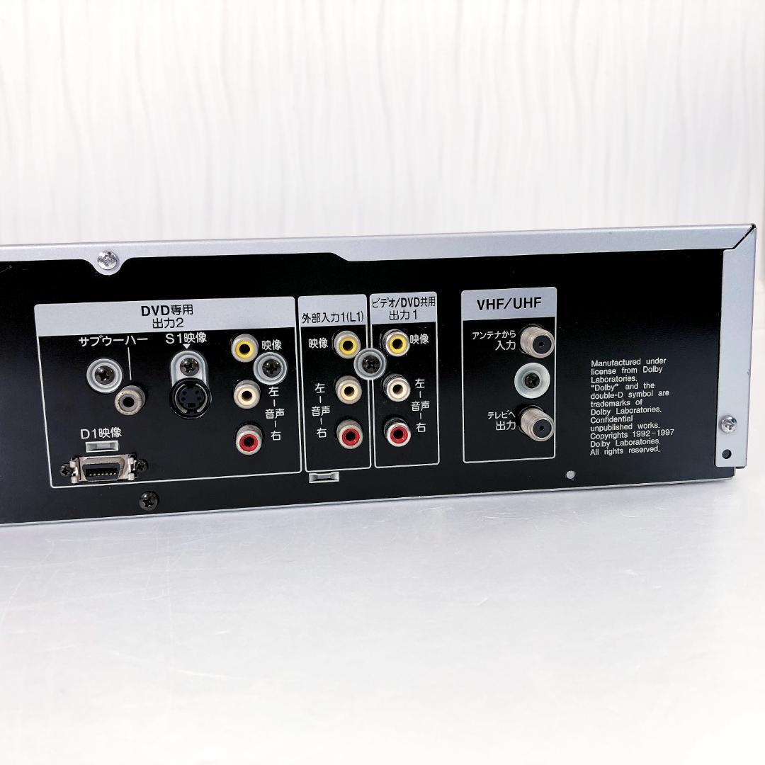 【完動美品】パナソニック VHS DVD 一体型 ビデオデッキ NV-VHD1