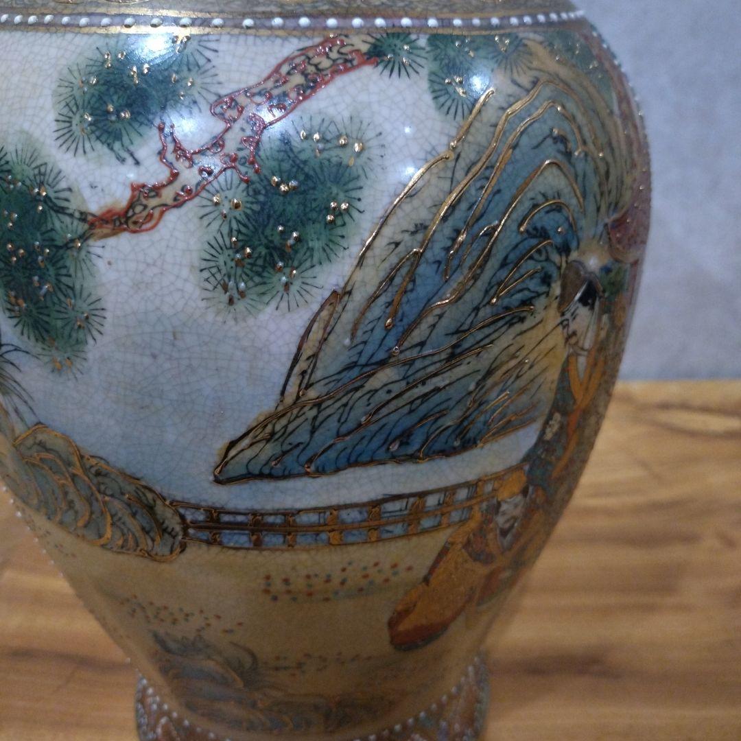 飾り壺 戦国武将 絵図 花瓶 大壺 アンティーク ヴィンテージ - メルカリ