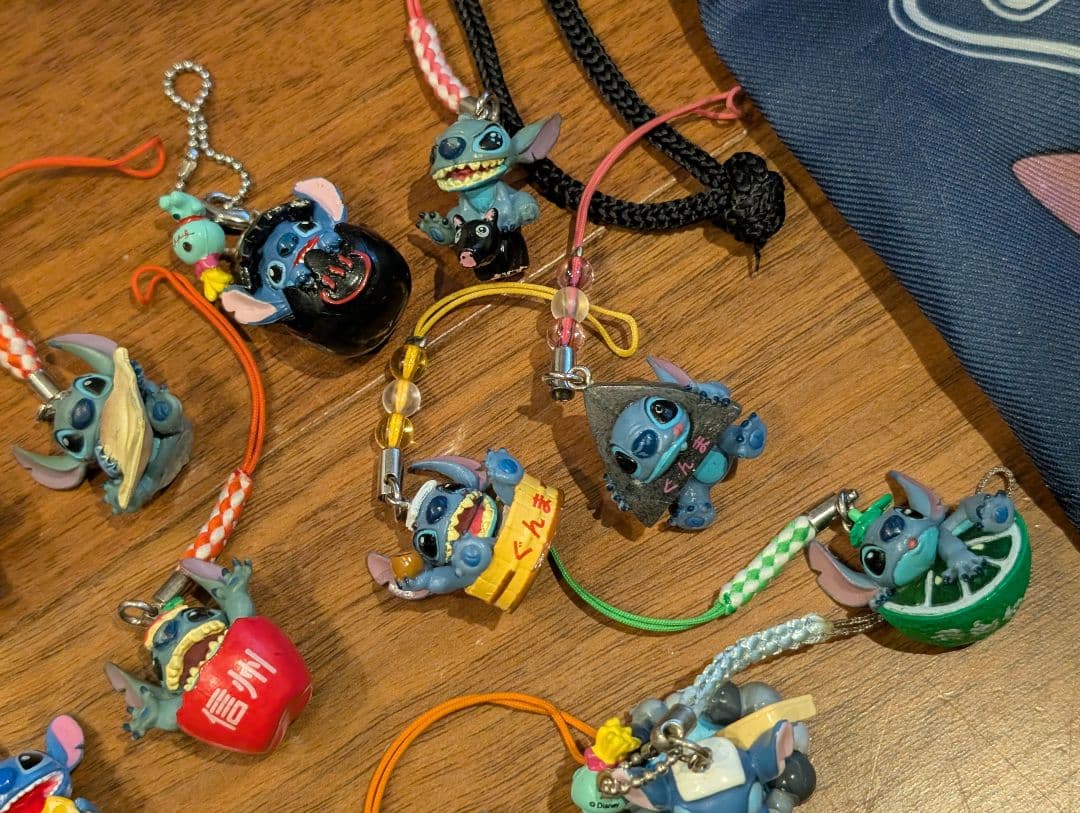 希少】御当地 スティッチ キーホルダー ストラップ 巾着袋 まとめ売り
