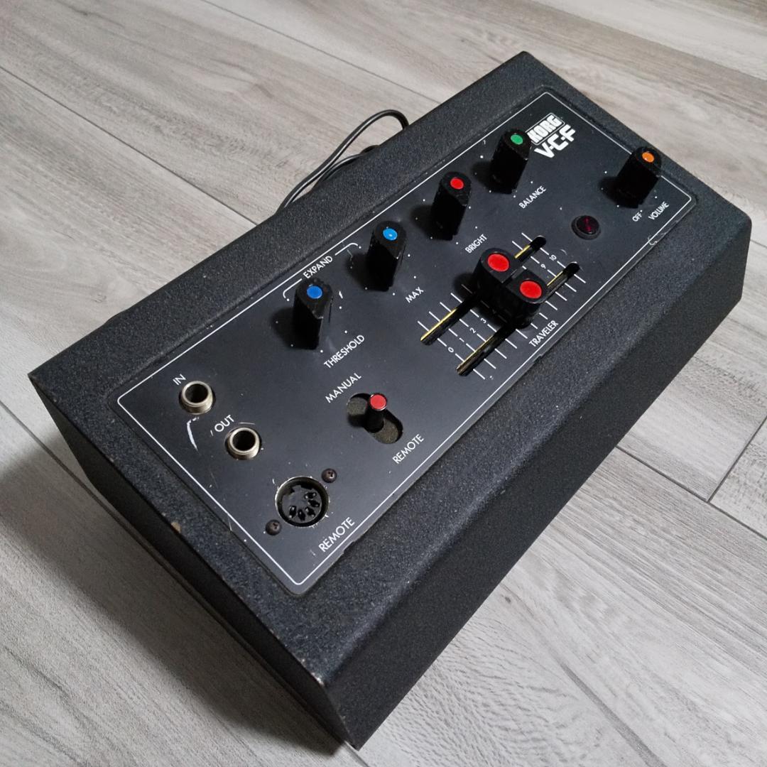 70年代ビンテージ】KORG V.C.F FK-1フィルター(フットペダル付)