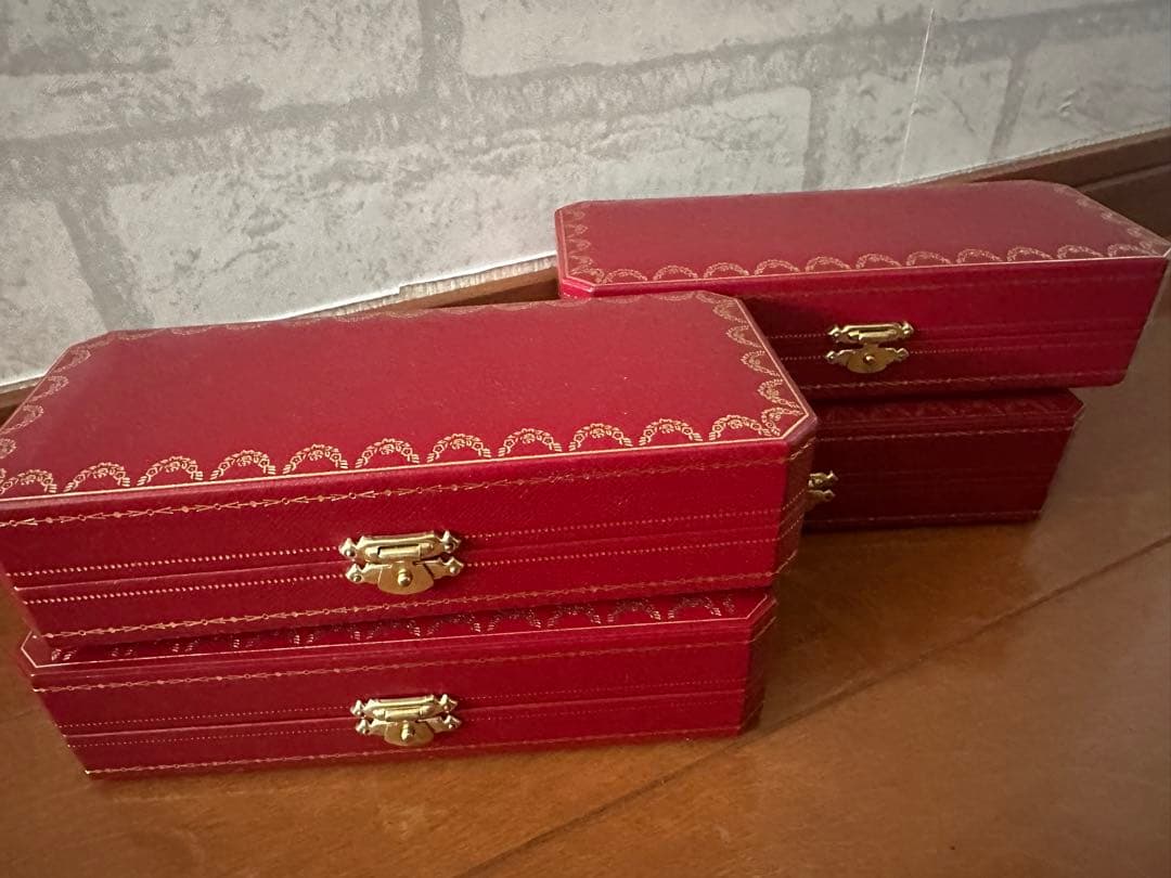 Cartier カルティエ 万年筆 ボールペン ケース 空箱 4個セット