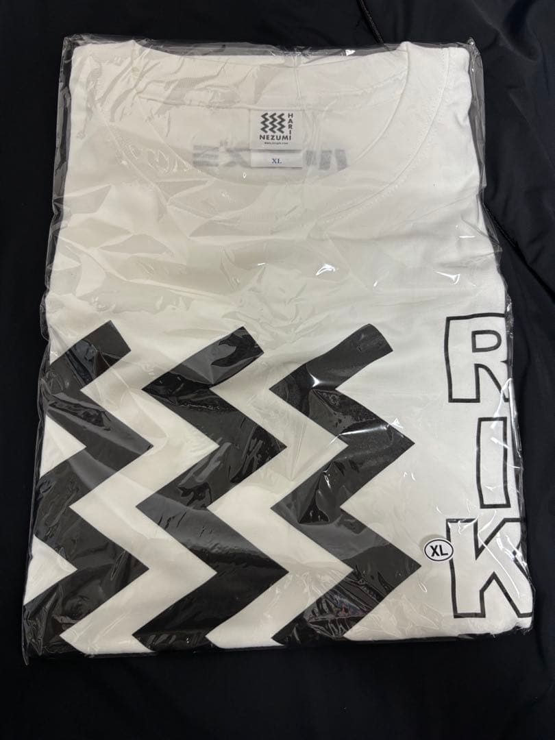 HARINEZUMI×SHAKE RIKUフルセット ブラック&白Tシャツ XL