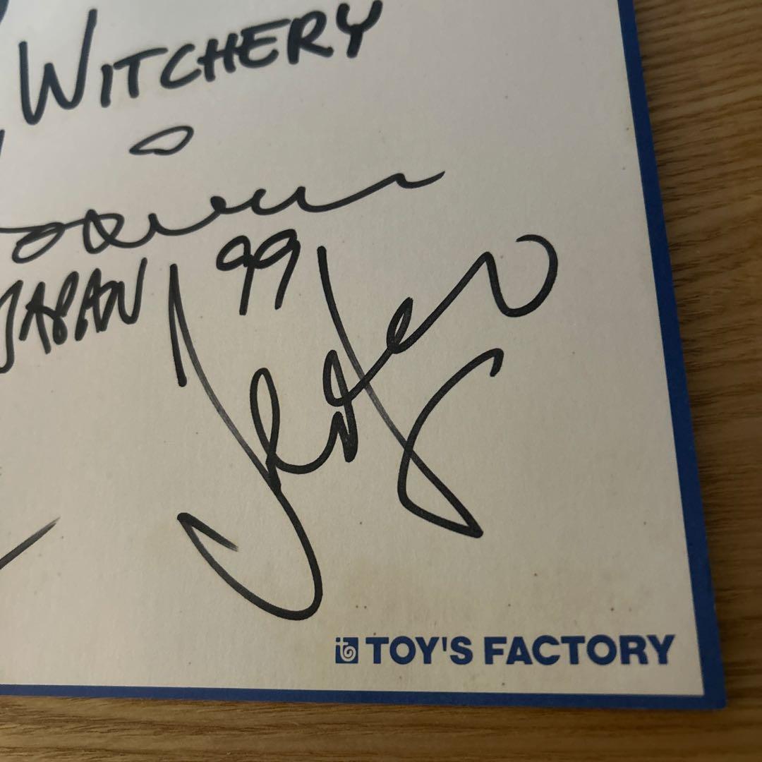 Witchery ウィッチリ 直筆サイン 1999年12月 Academia Fatal