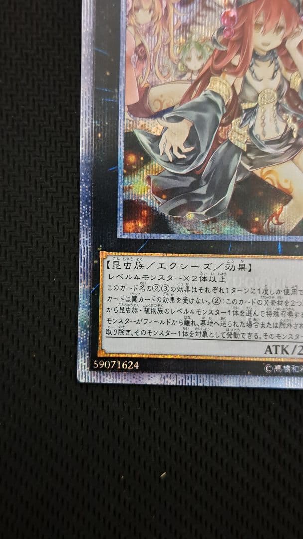 【遊戯王】アロメルスの蟲惑魔(20thシークレットレア)