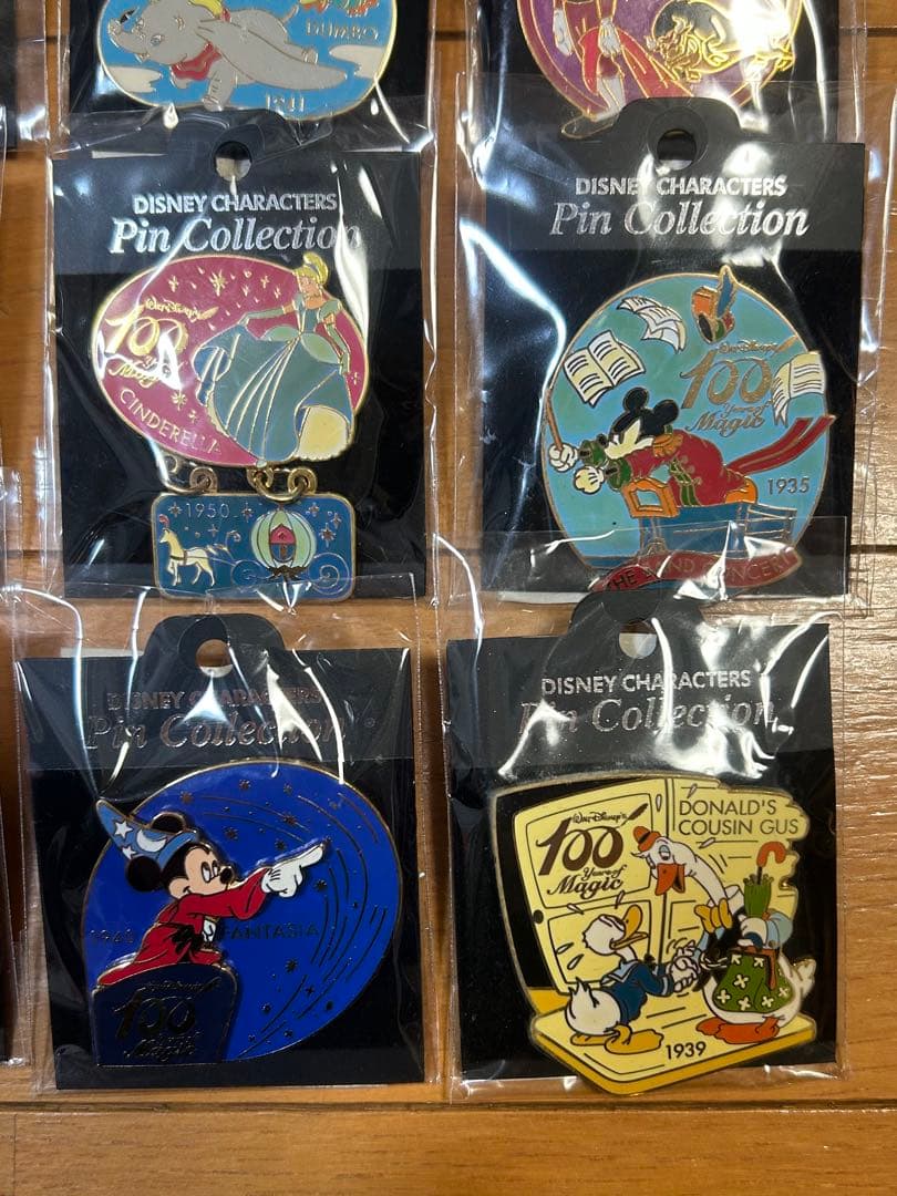ディズニー 100周年 ピンバッチ 13個セット - メルカリ