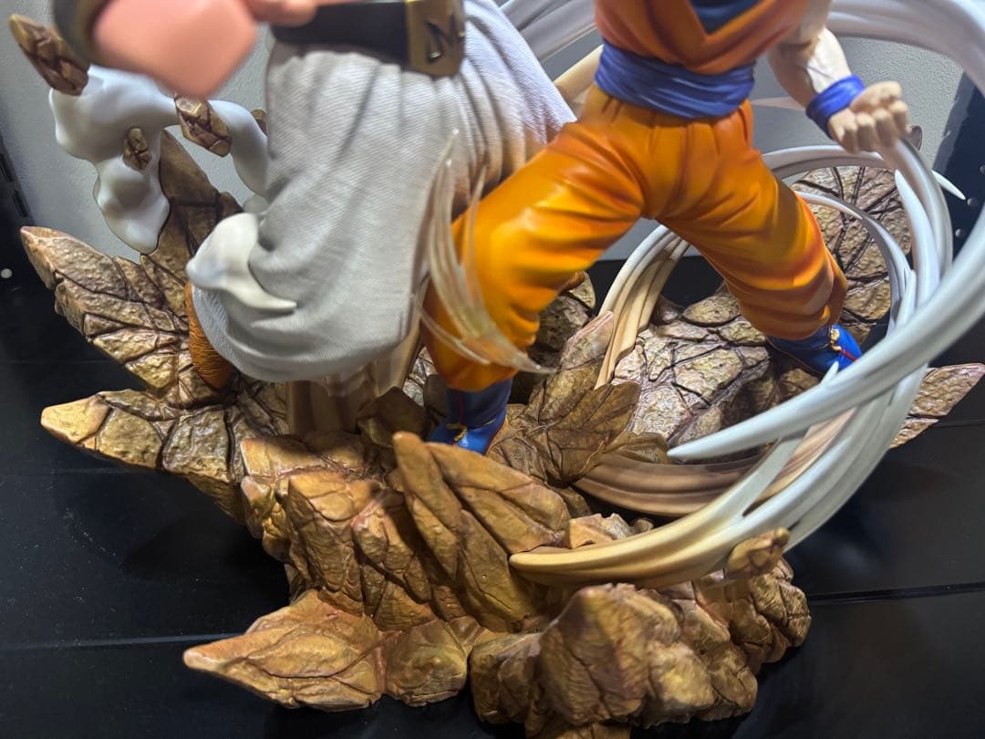 templeスタジオ　悟飯VSブウ　ガレキ　塗装済み完成品