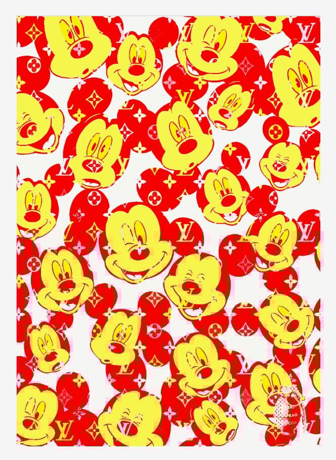 DEATH NYC ミッキーマウス（Mickey）アートポスター　未使用 DEATH NYC ミッキーマウス（Mickey）アートポスター 未使用 Yahoo