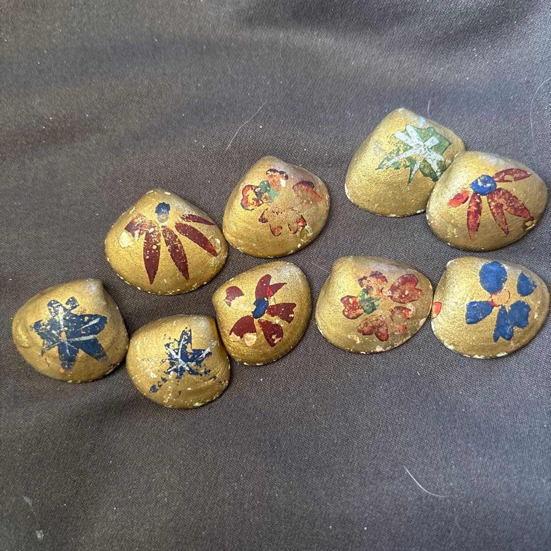 骨董品 江戸時代貝合わせ アンティーク