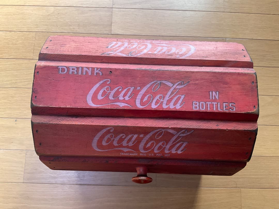 コカコーラ　ビンテージ　木箱