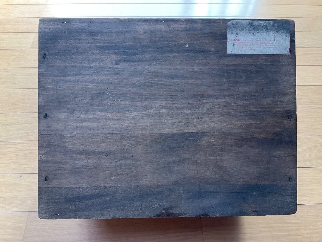 コカコーラ　ビンテージ　木箱